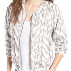 BLANKNYC Reversible Printed Bomber Jacket